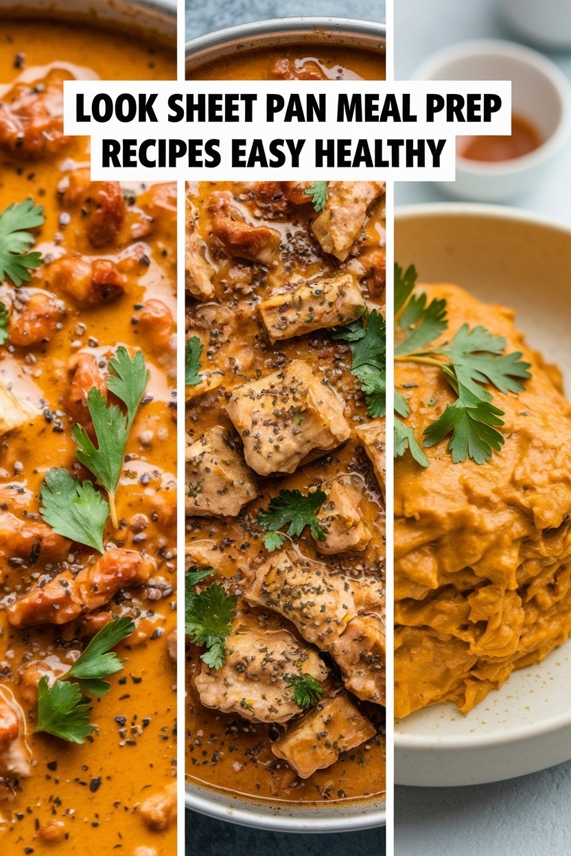 sheet pan meal prep recipes easy healthy