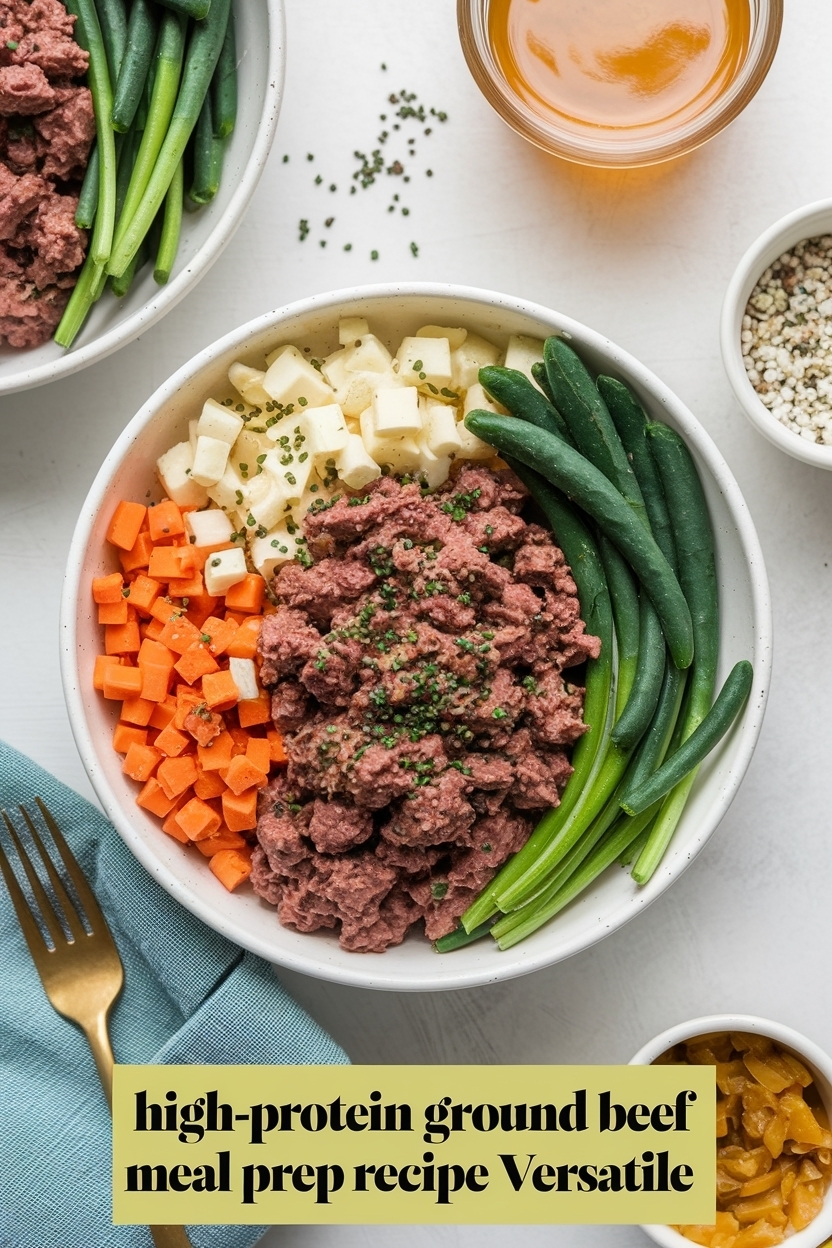 ground beef meal prep recipe versatile
