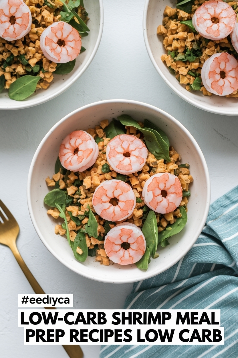shrimp meal prep recipes low carb