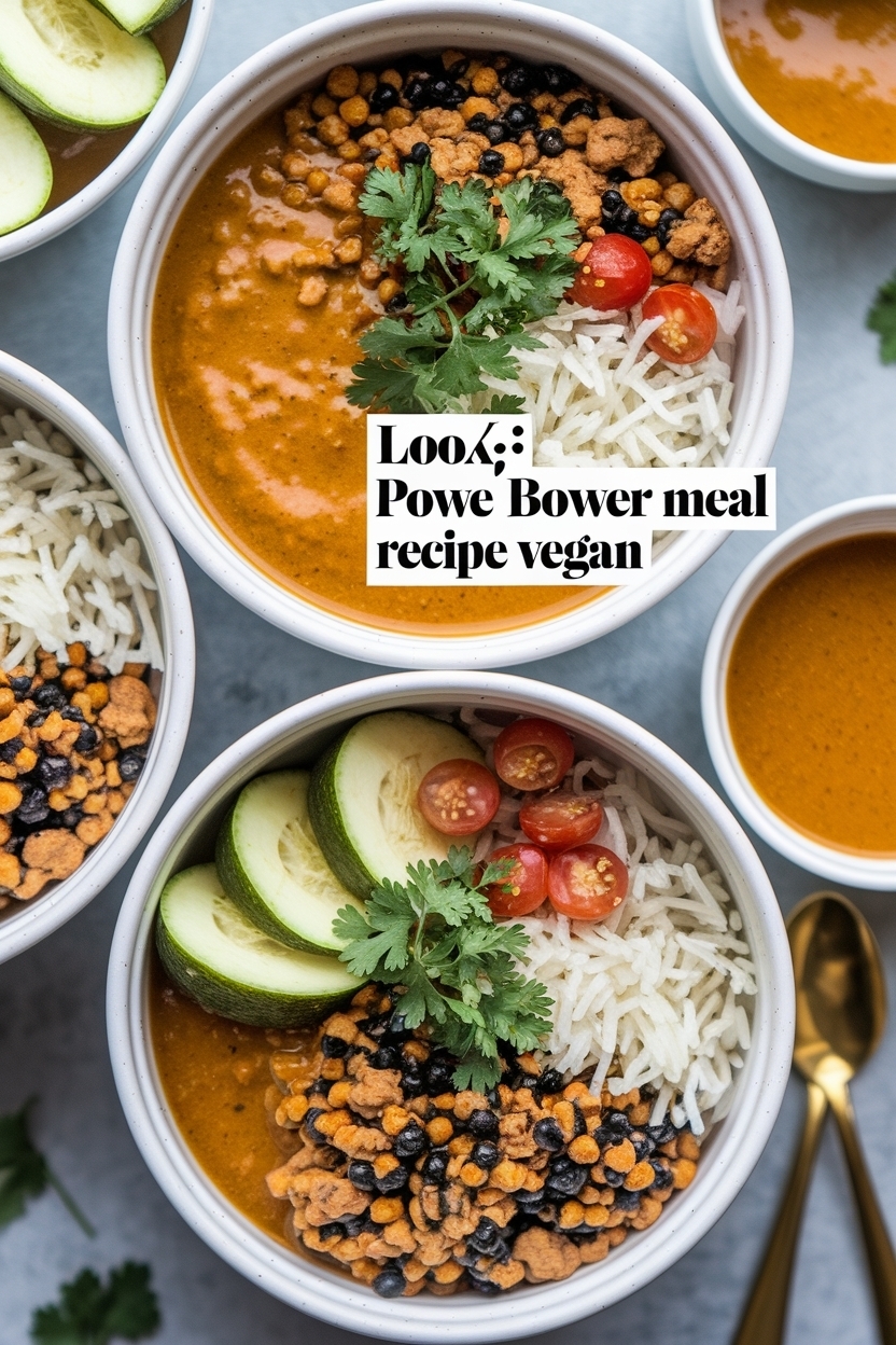 power bowls meal prep recipe vegan