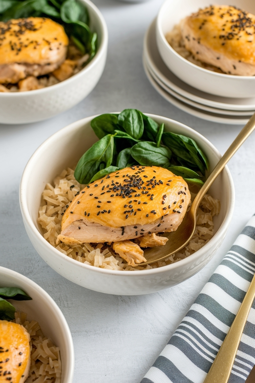 honey sesame chicken meal prep recipe