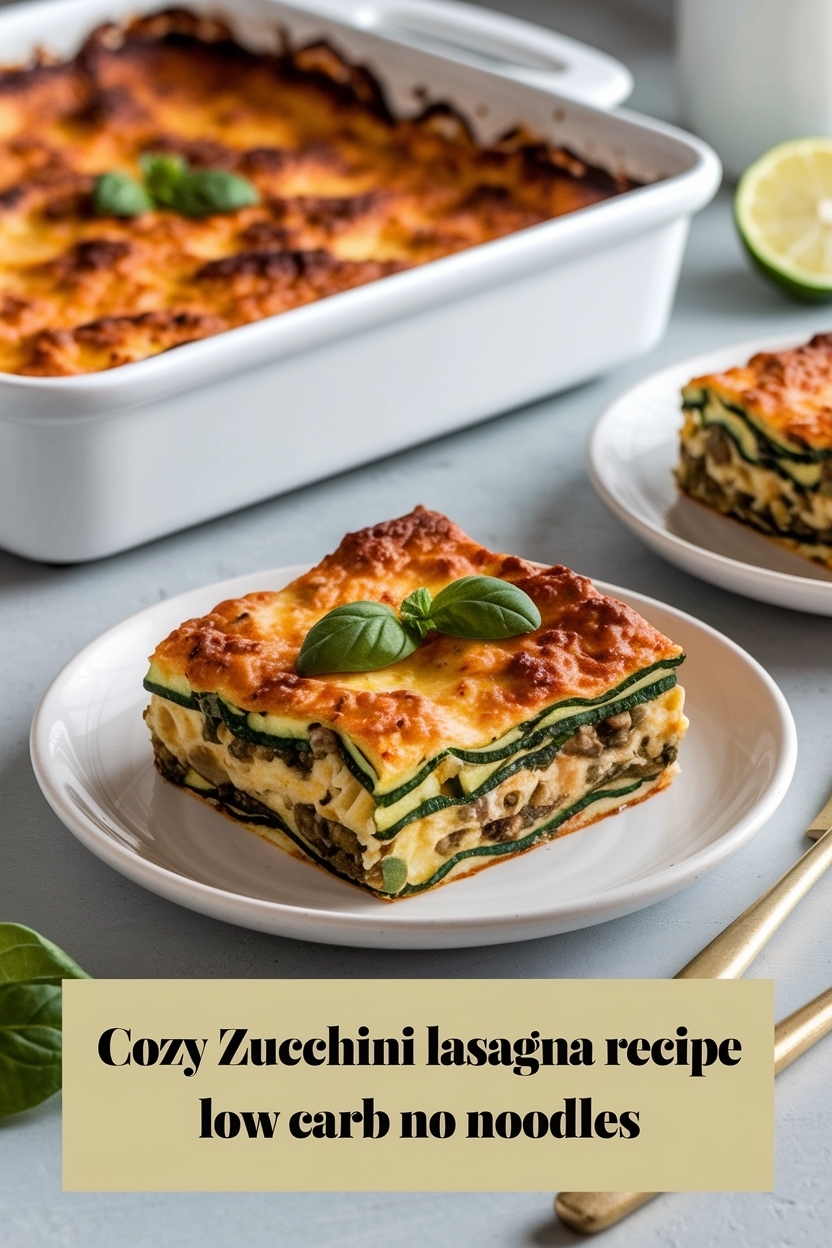 zucchini lasagna recipe low carb no noodles