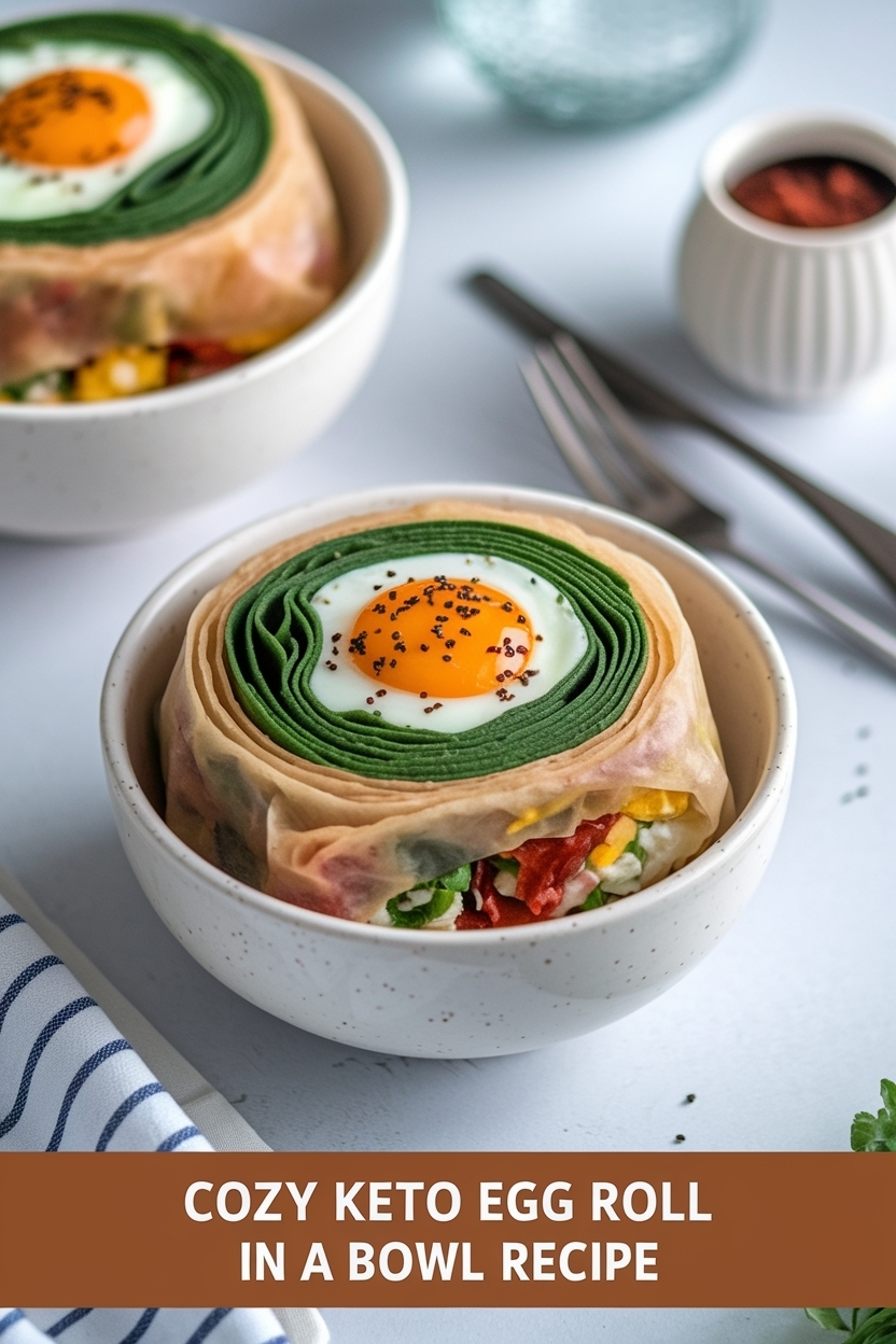keto egg roll in a bowl recipe
