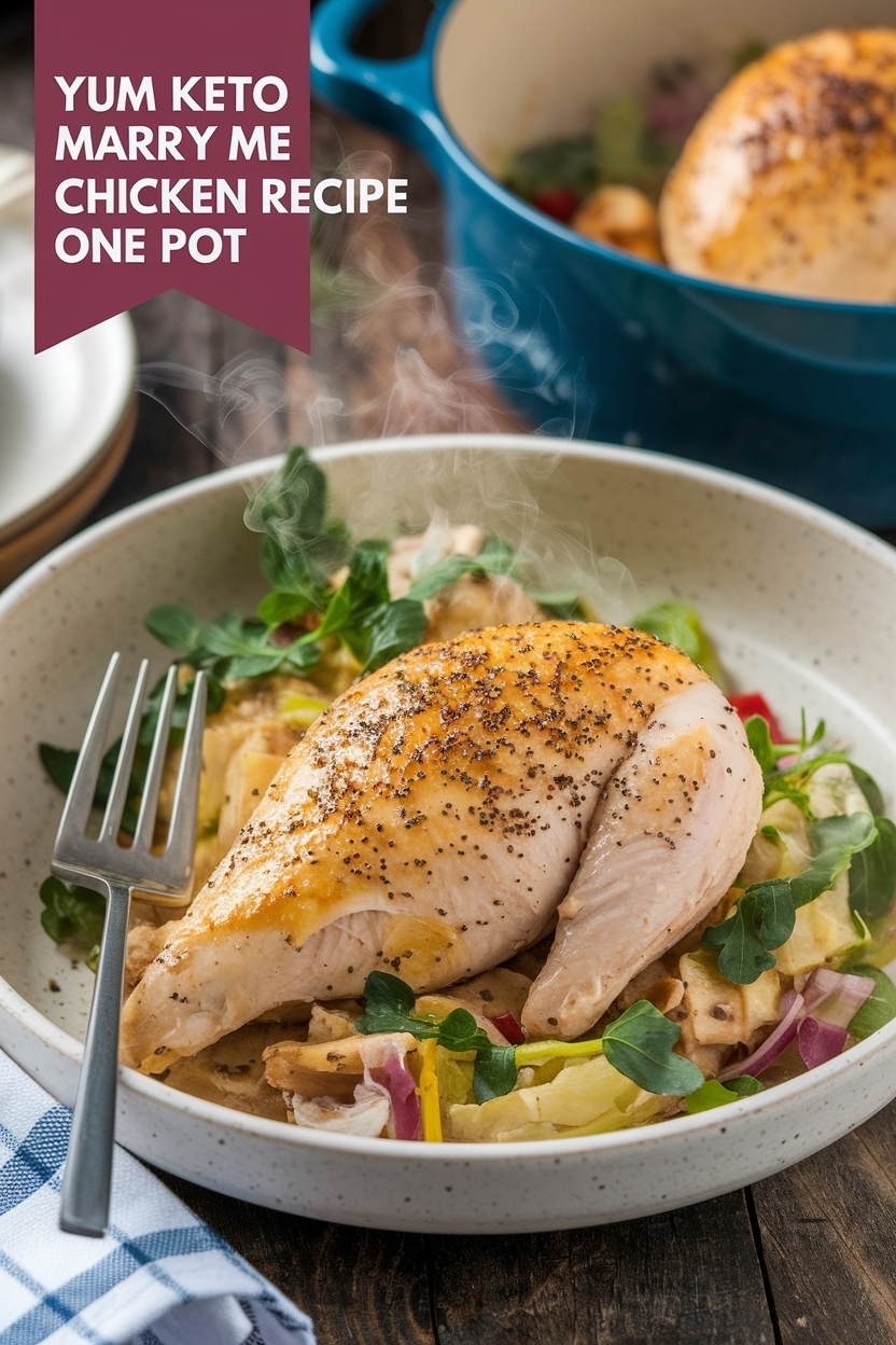 keto marry me chicken recipe one pot