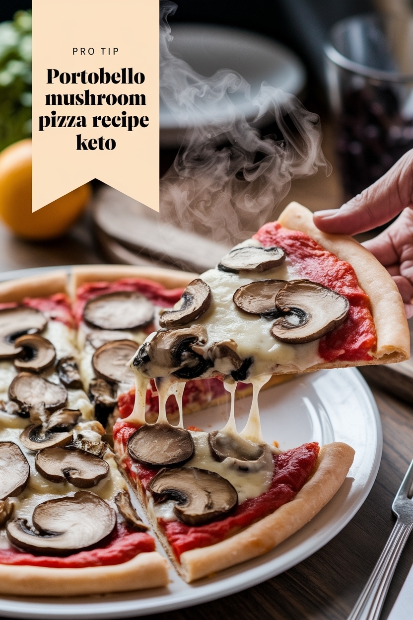 portobello mushroom pizza recipe keto