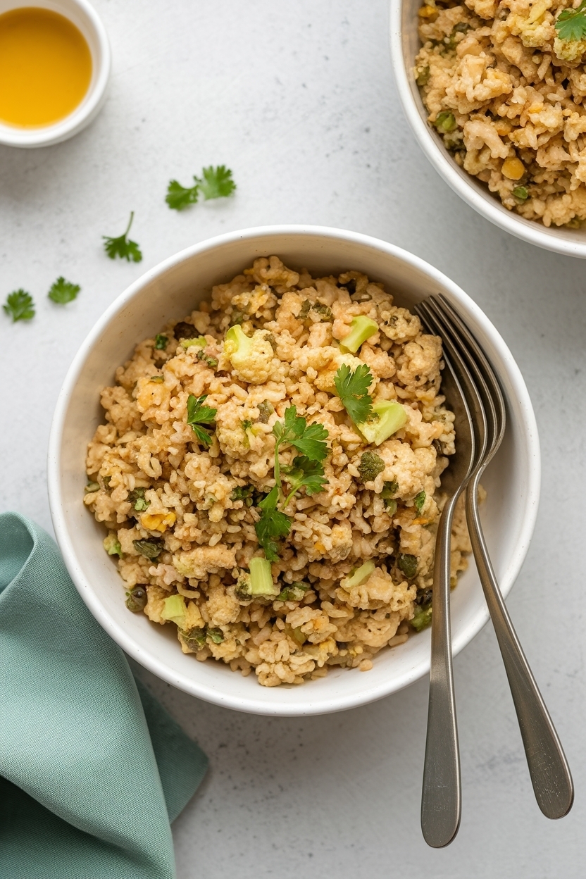 cauliflower fried rice recipe keto takeout style