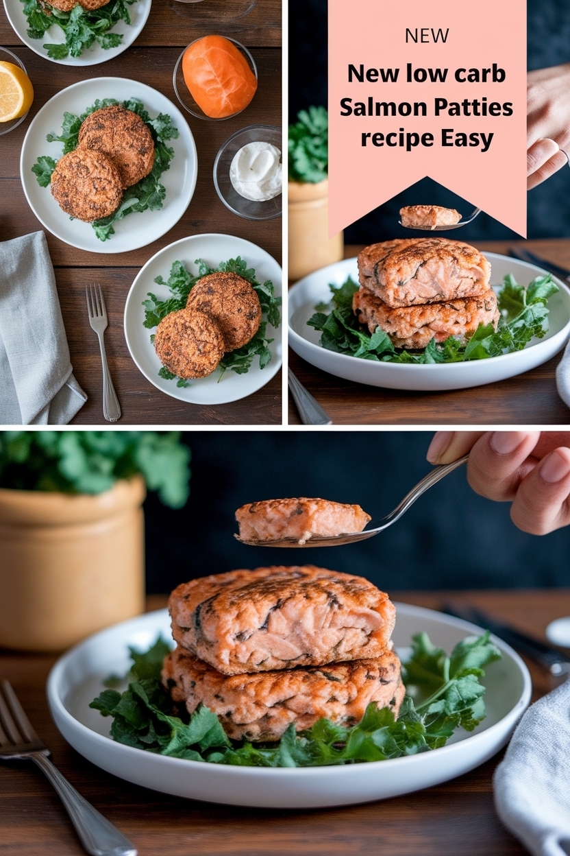 low carb salmon patties recipe easy