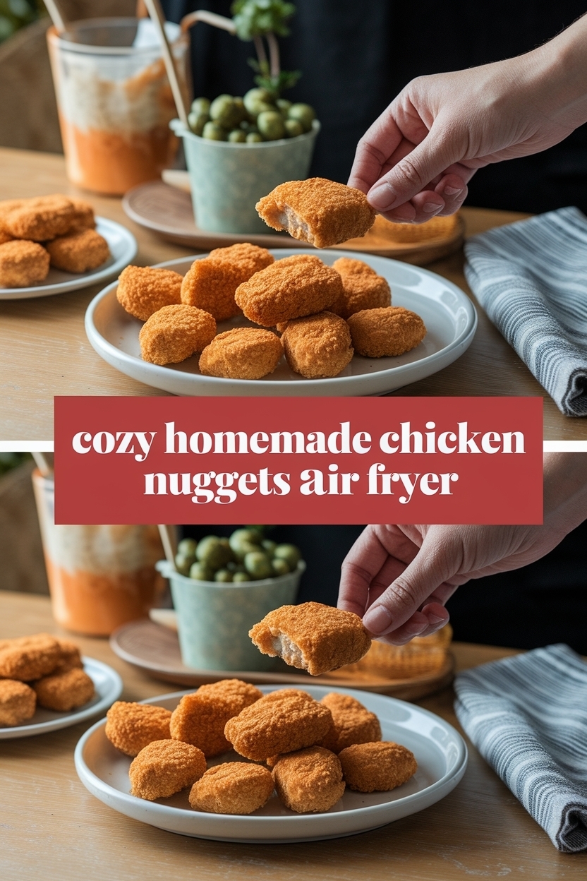 homemade chicken nuggets air fryer
