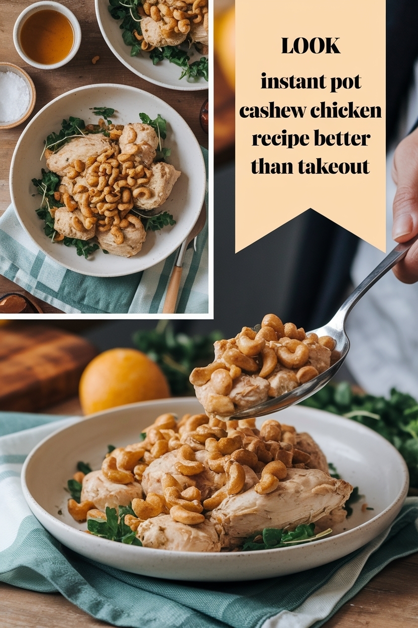 instant pot cashew chicken recipe better than takeout