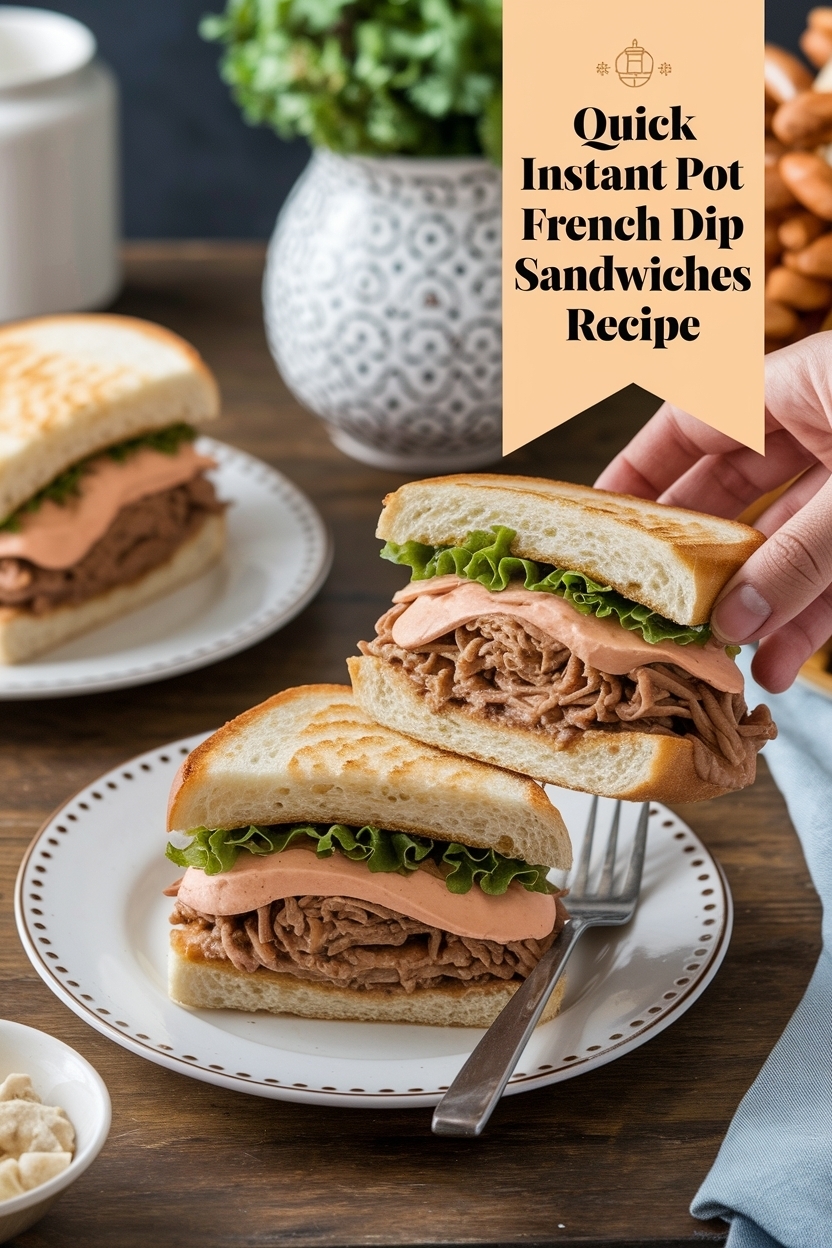 instant pot french dip sandwiches recipe