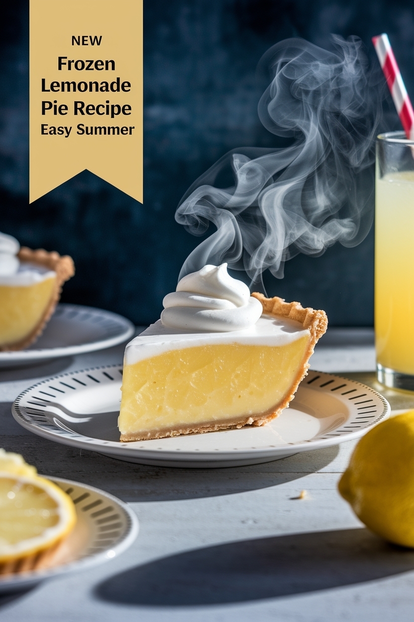 frozen lemonade pie recipe easy summer