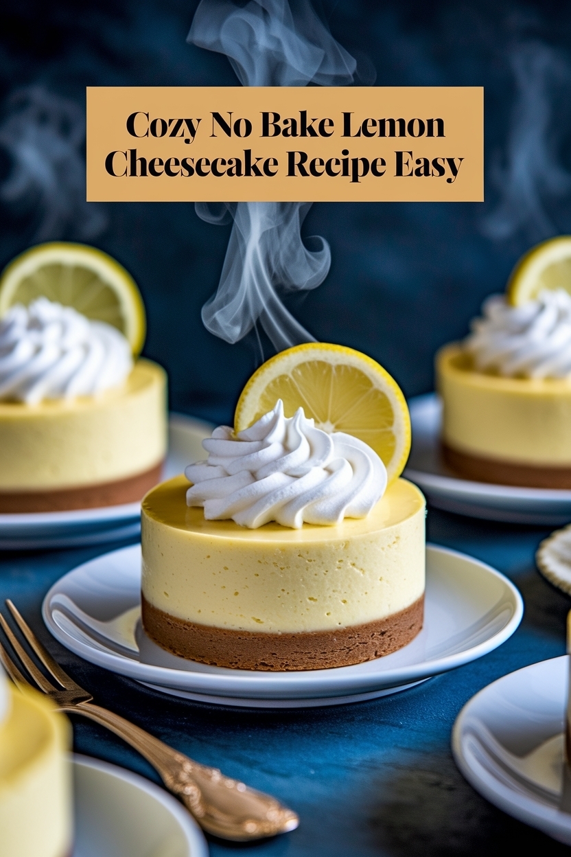 no bake lemon cheesecake recipe easy