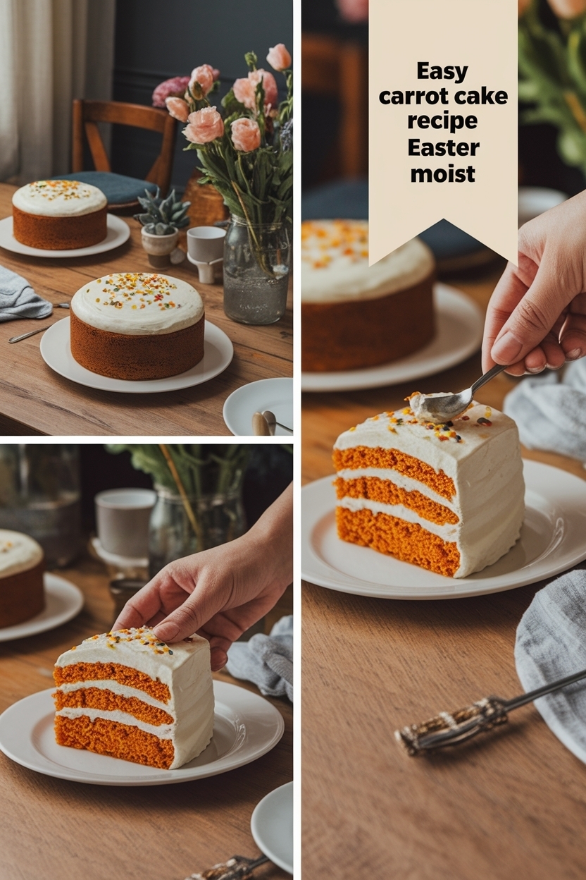 carrot cake recipe easter moist