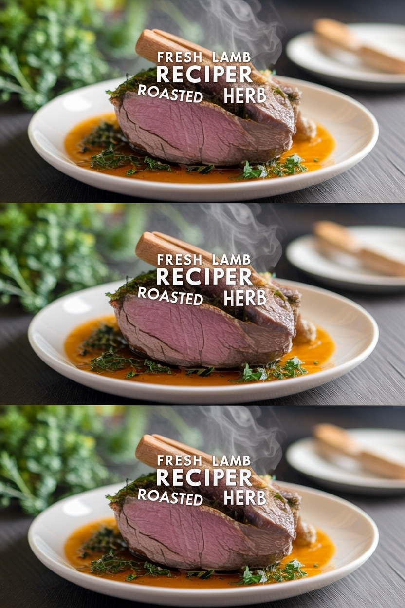 lamb recipe easter roasted herb