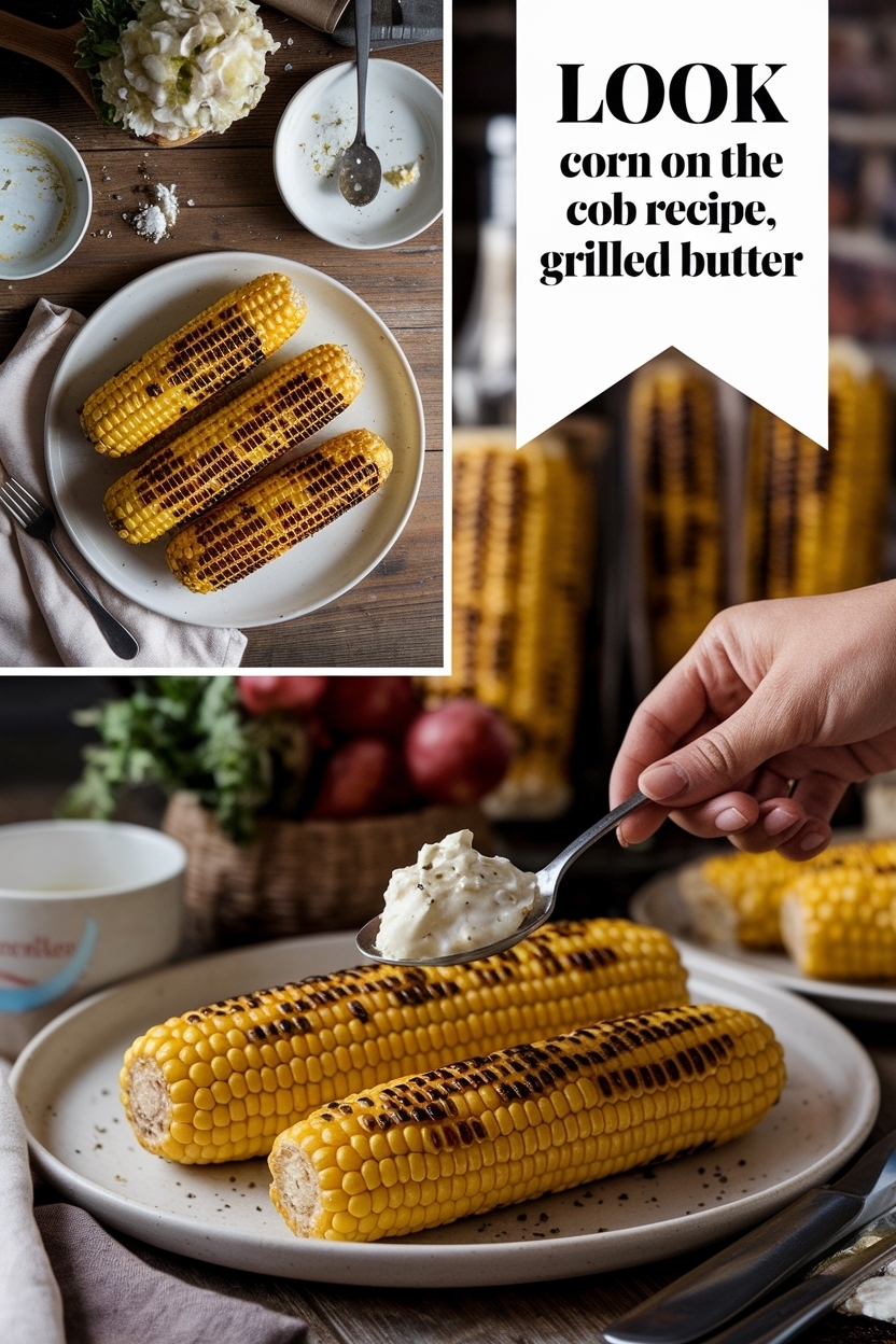 corn on the cob recipe grilled butter