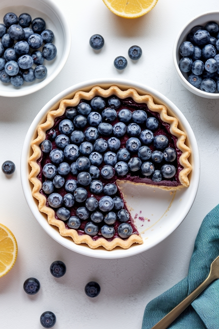 blueberry pie recipe easy summer fresh