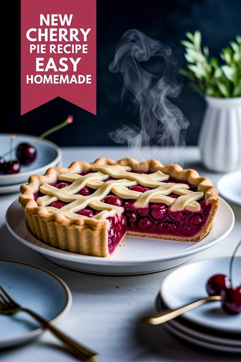 cherry pie recipe easy homemade