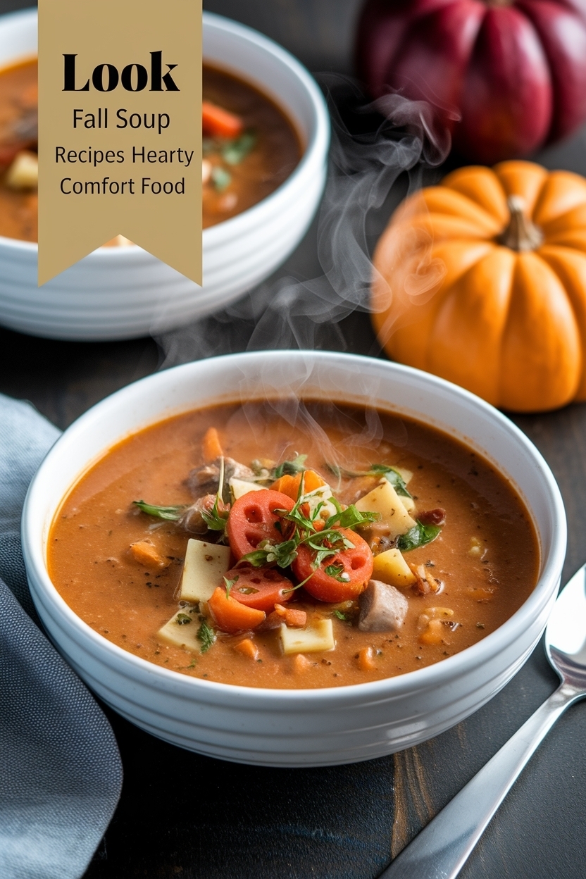 fall soup recipes hearty comfort food