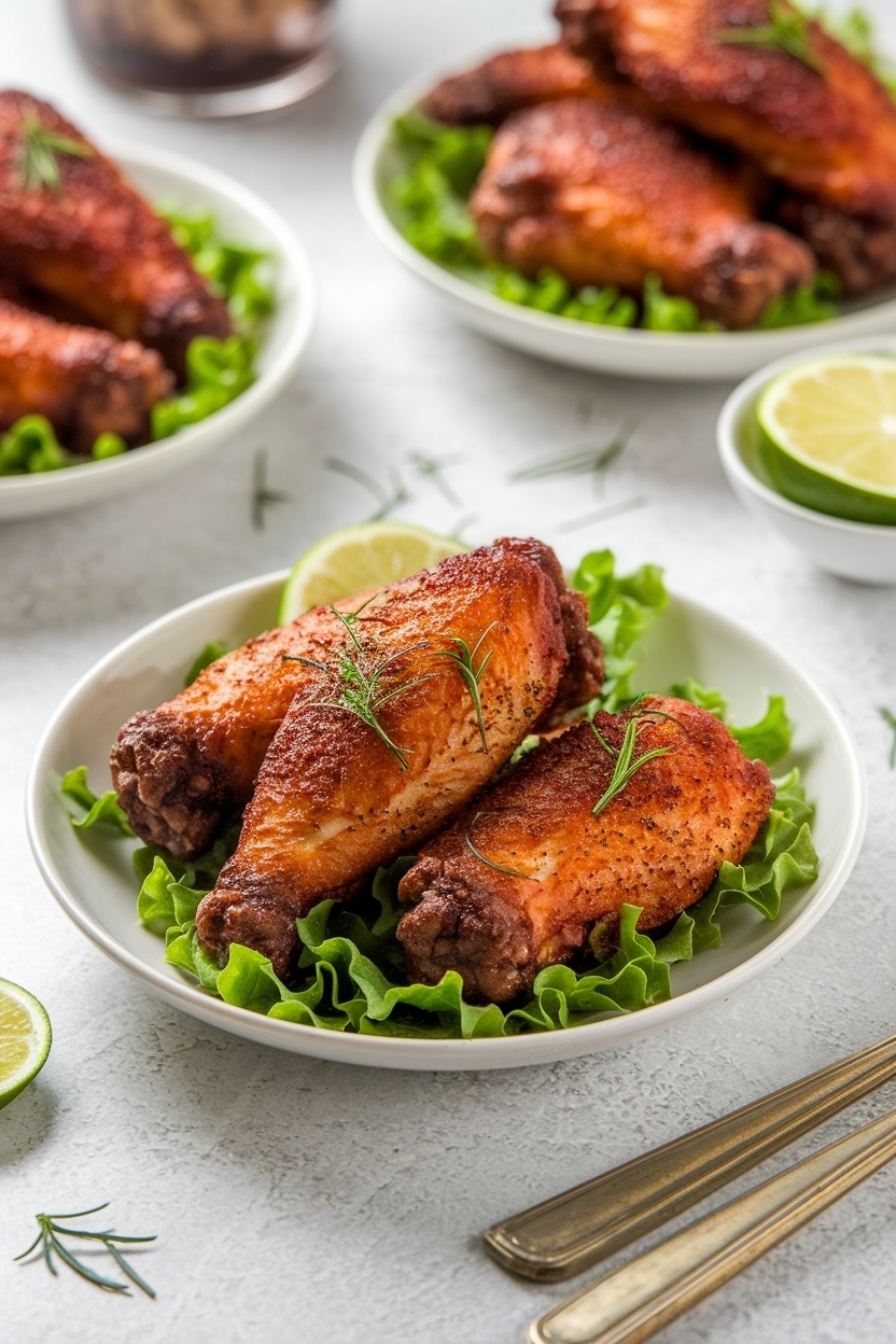 air fryer chicken wings recipe crispy