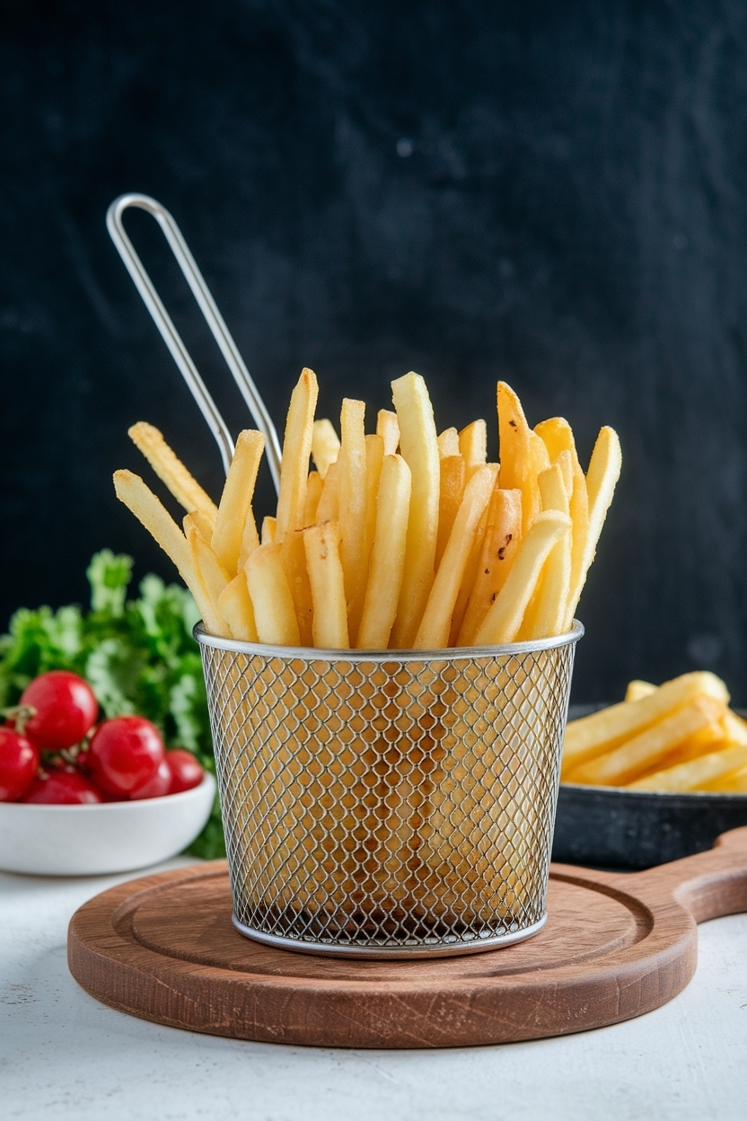 air fryer french fries recipe crispy homemade