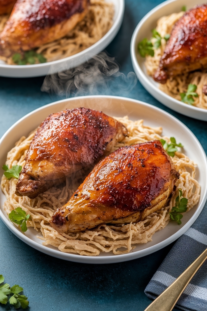 air fryer chicken thighs recipe crispy