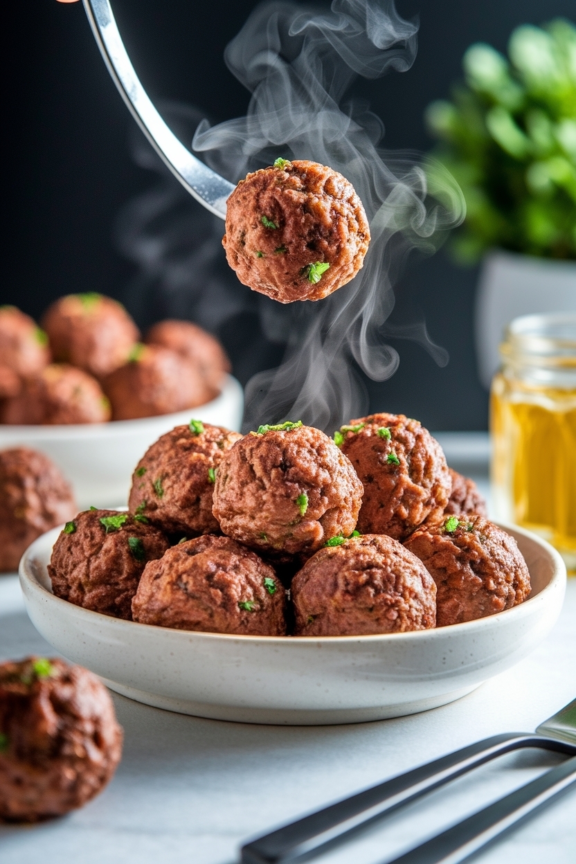 air fryer meatballs recipe easy frozen