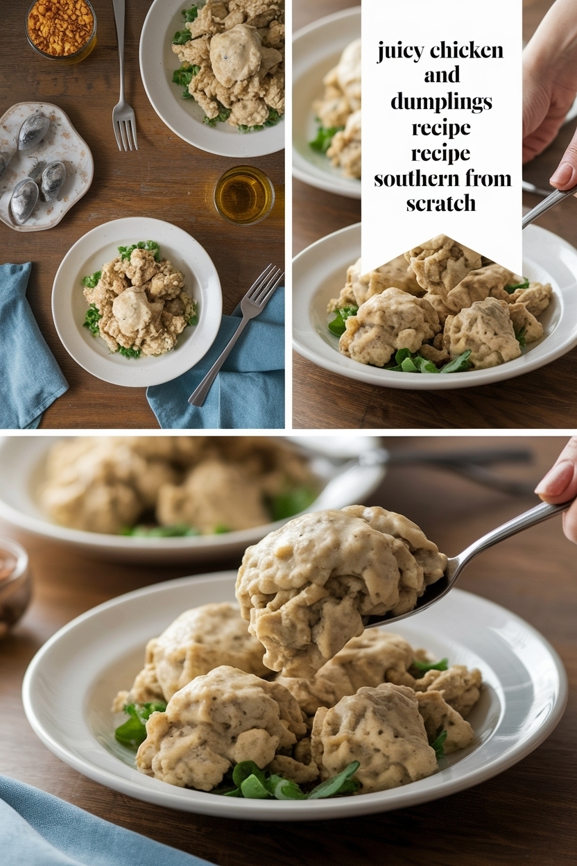 chicken and dumplings recipe southern from scratch