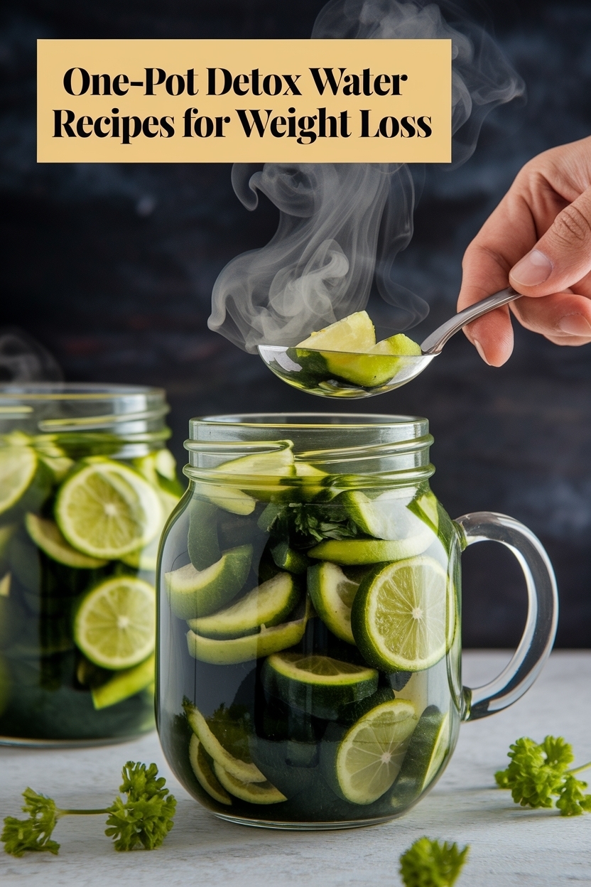 detox water recipes for weight loss