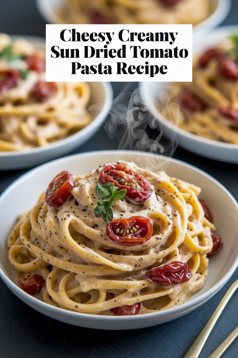 creamy sun dried tomato pasta recipe