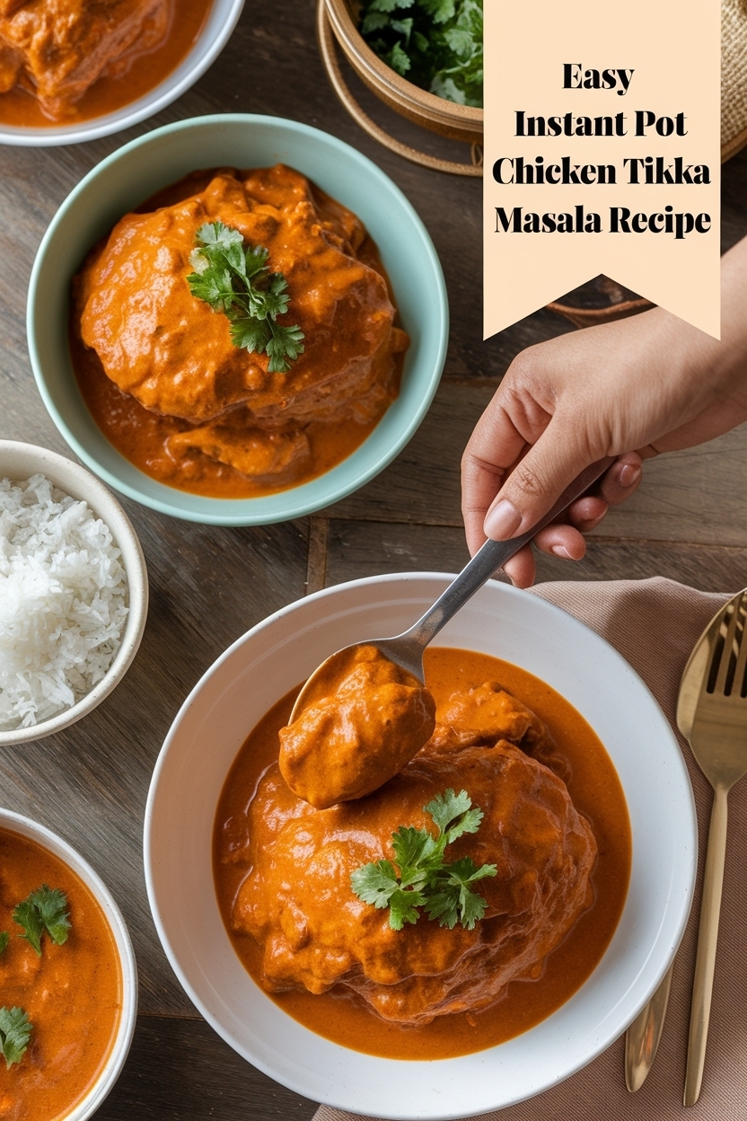 instant pot chicken tikka masala recipe