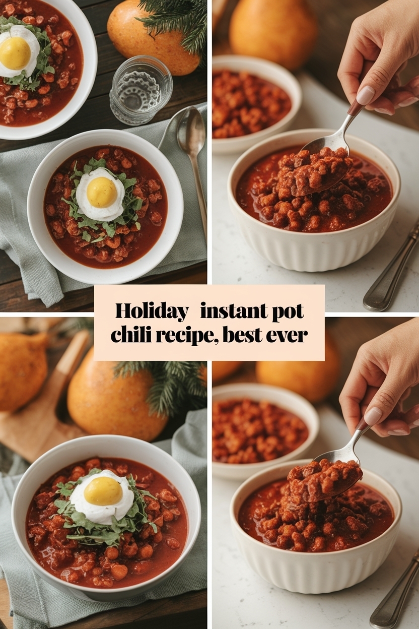 instant pot chili recipe best ever