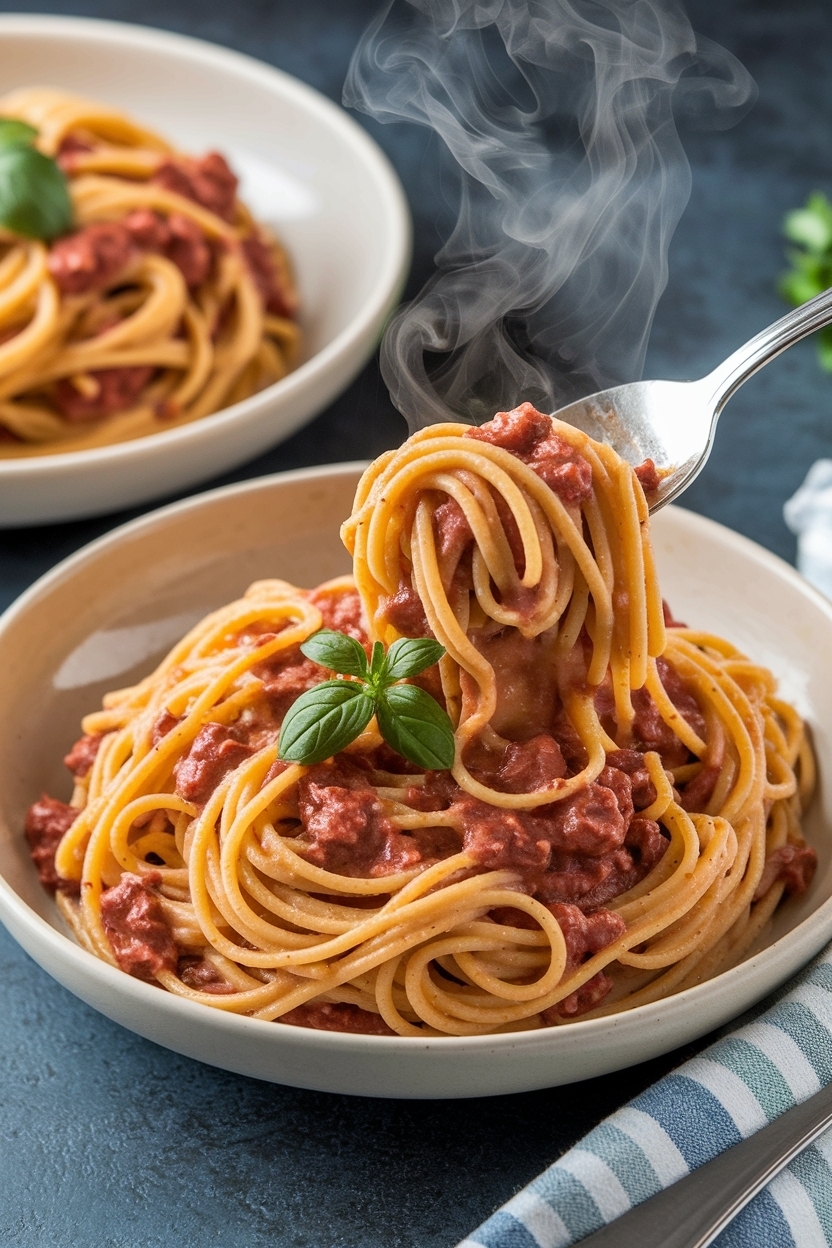instant pot spaghetti recipe one pot easy