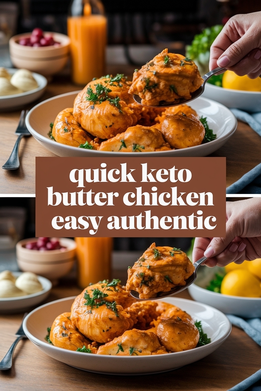keto butter chicken recipe easy authentic