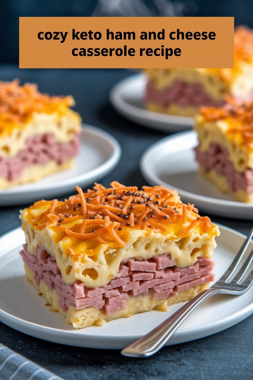 keto ham and cheese casserole recipe