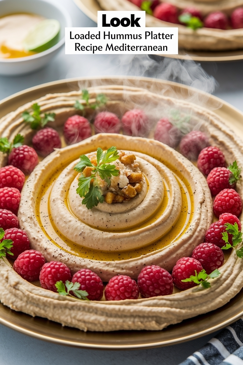 loaded hummus platter recipe mediterranean