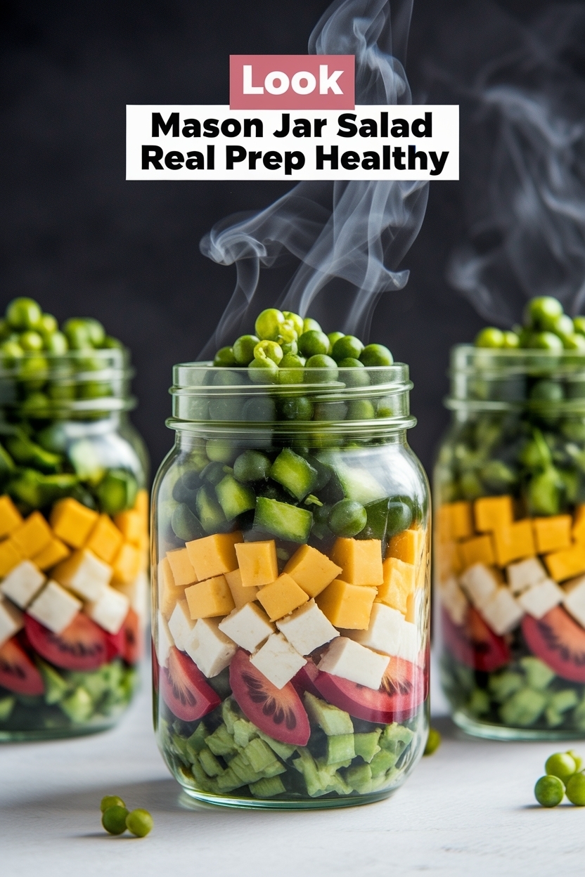 mason jar salad recipes meal prep healthy