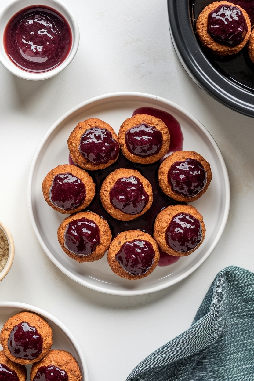 meatballs appetizer recipe slow cooker grape jelly