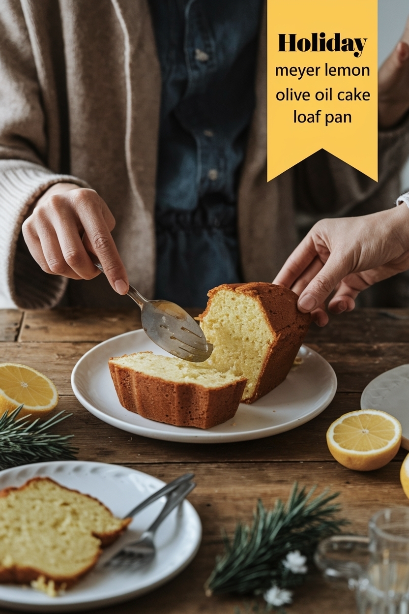 meyer lemon olive oil cake loaf pan