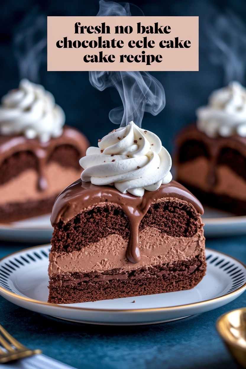 no bake chocolate eclair cake recipe