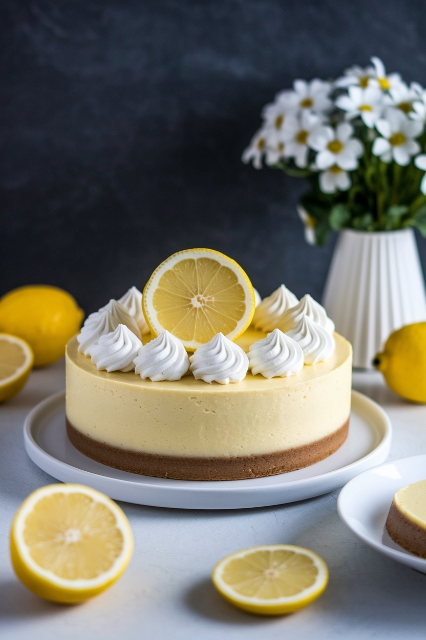 no bake lemon cheesecake recipe easy
