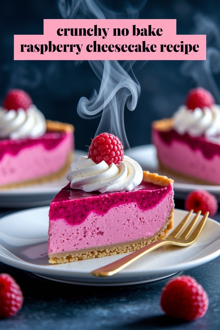 no bake raspberry cheesecake recipe