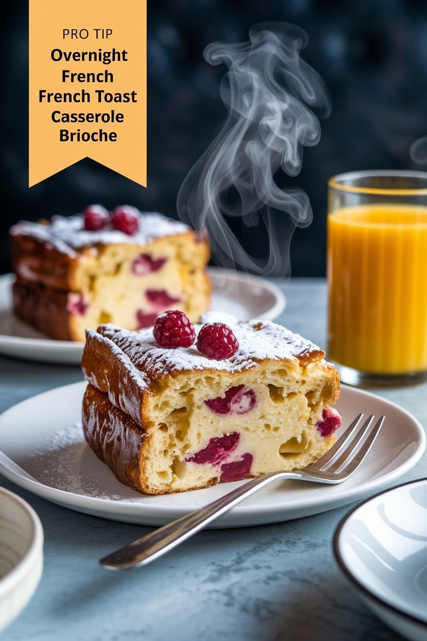 overnight french toast casserole brioche