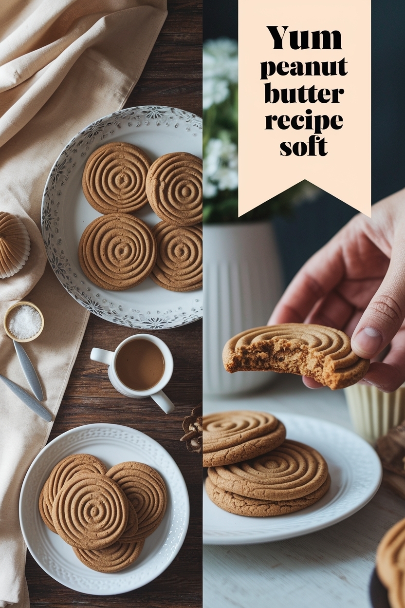 peanut butter cookies recipe soft