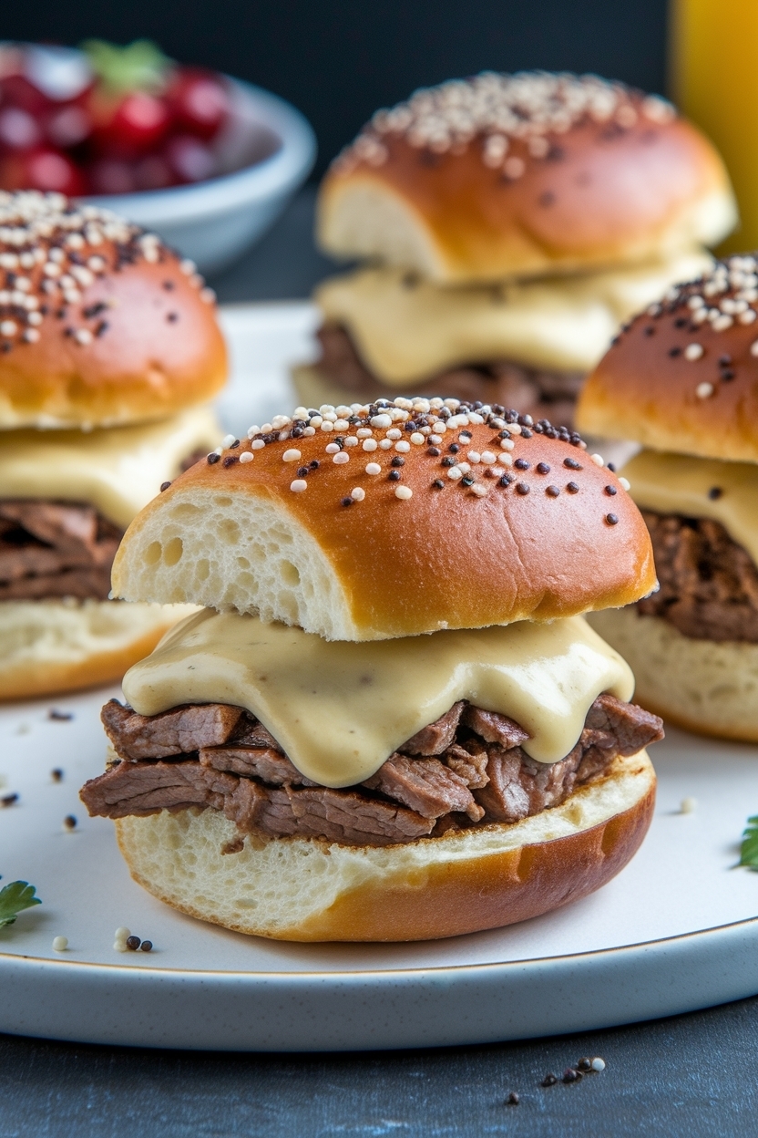 philly cheesesteak sliders hawaiian rolls