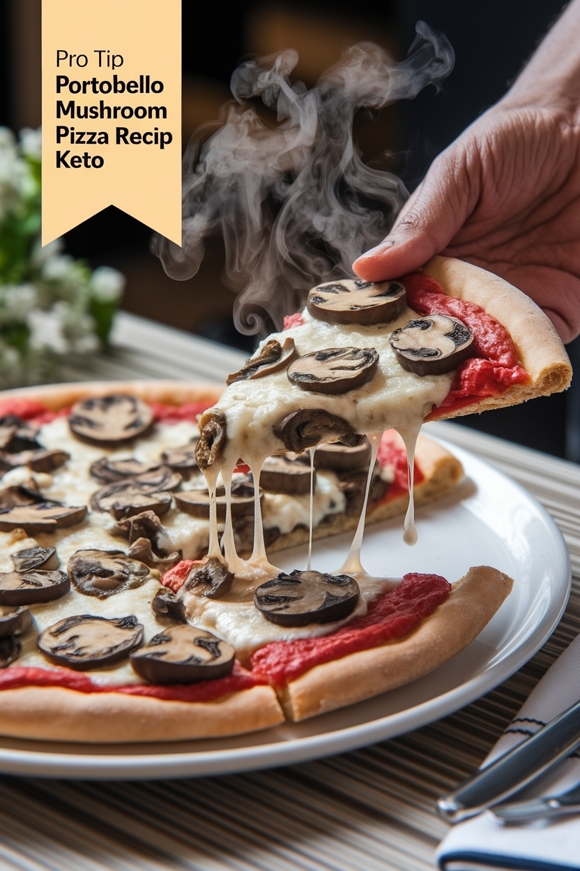 portobello mushroom pizza recipe keto