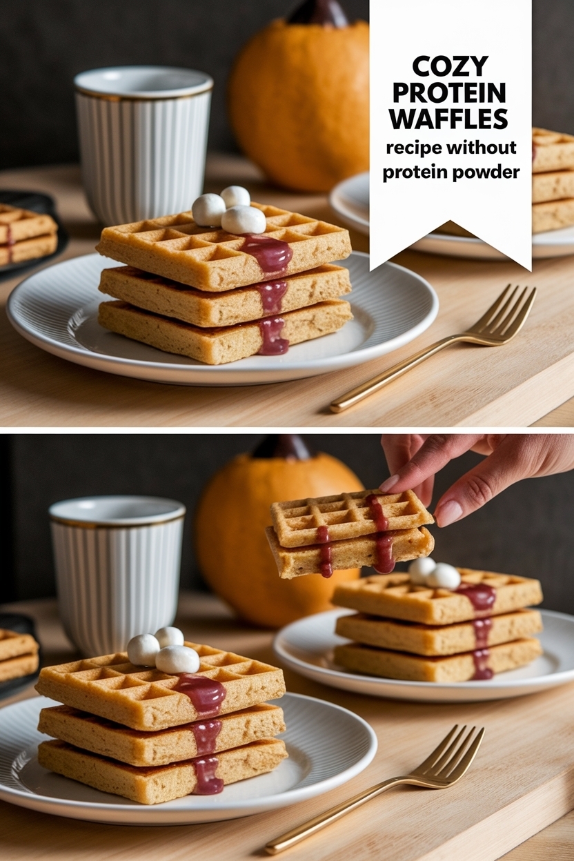 protein waffles recipe without protein powder