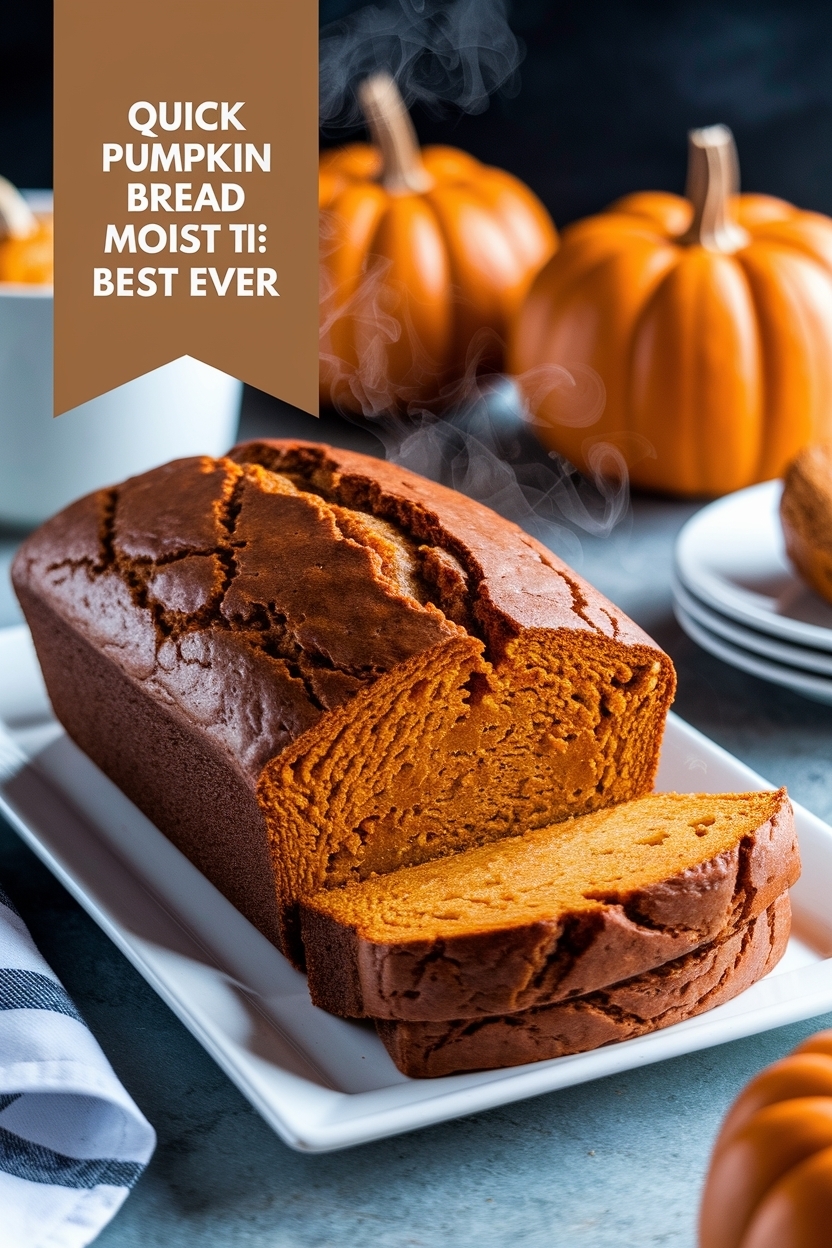 pumpkin bread recipe moist best ever