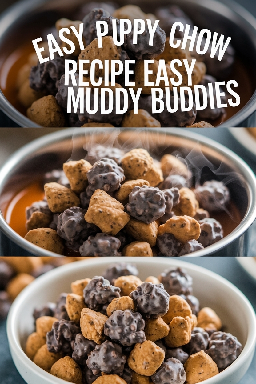 puppy chow recipe easy muddy buddies