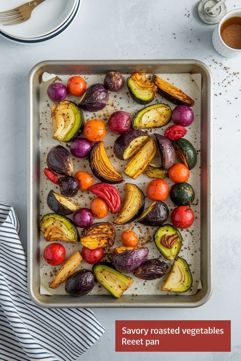 roasted vegetables recipe sheet pan