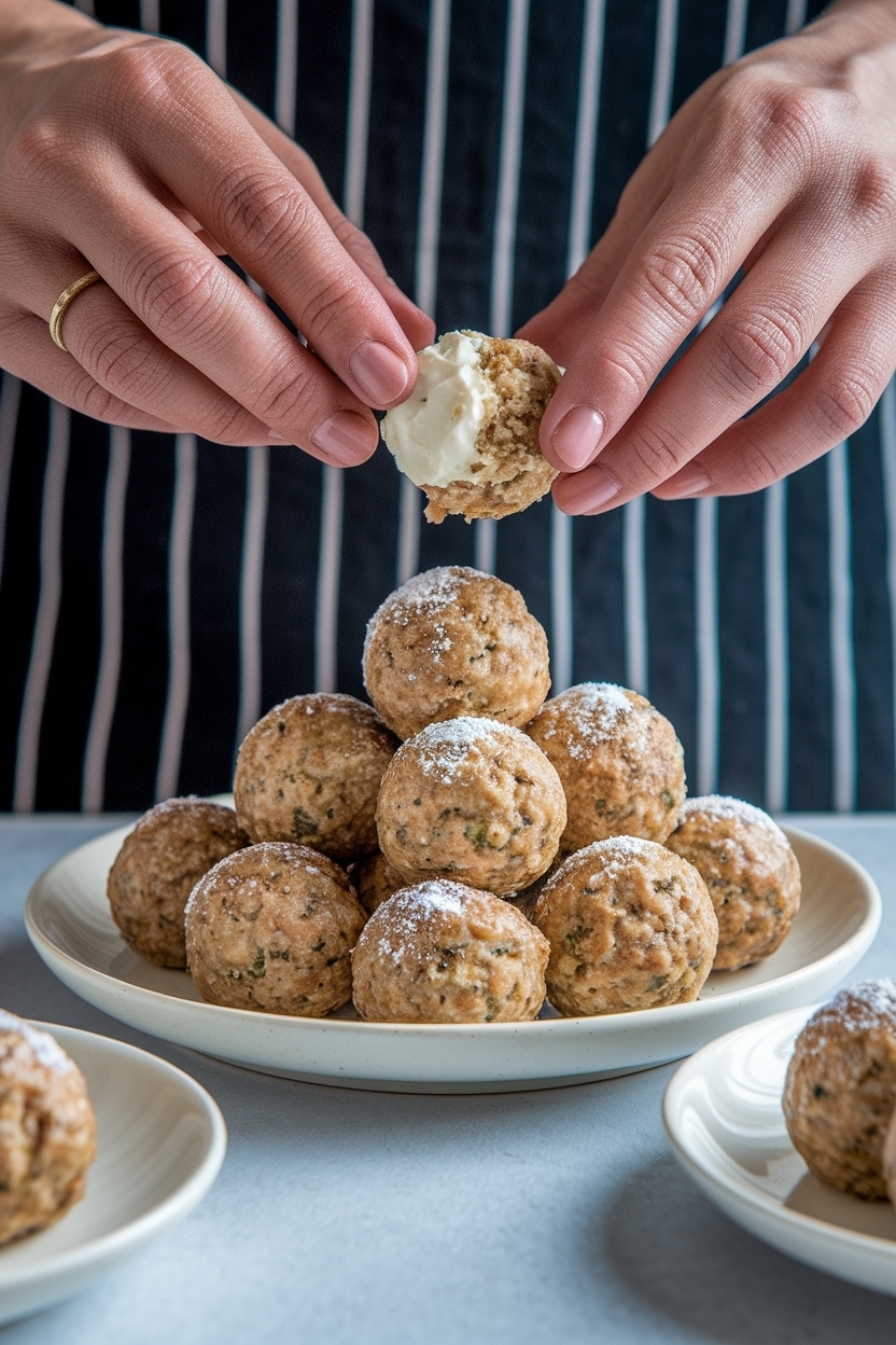 sausage balls with bisquick and cream cheese